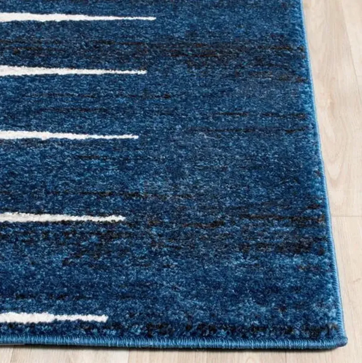 Genoa Rug - Royal/Ivory - Blue - Blue