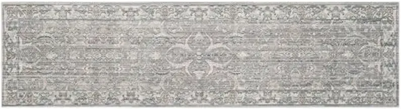 Amal Rug - Mauve/Cream - Gray - Gray