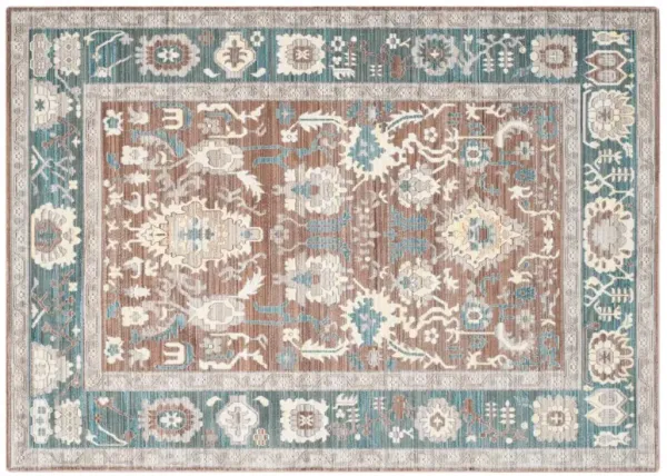 Asad Rug - Chocolate/Alpine - Brown - Brown