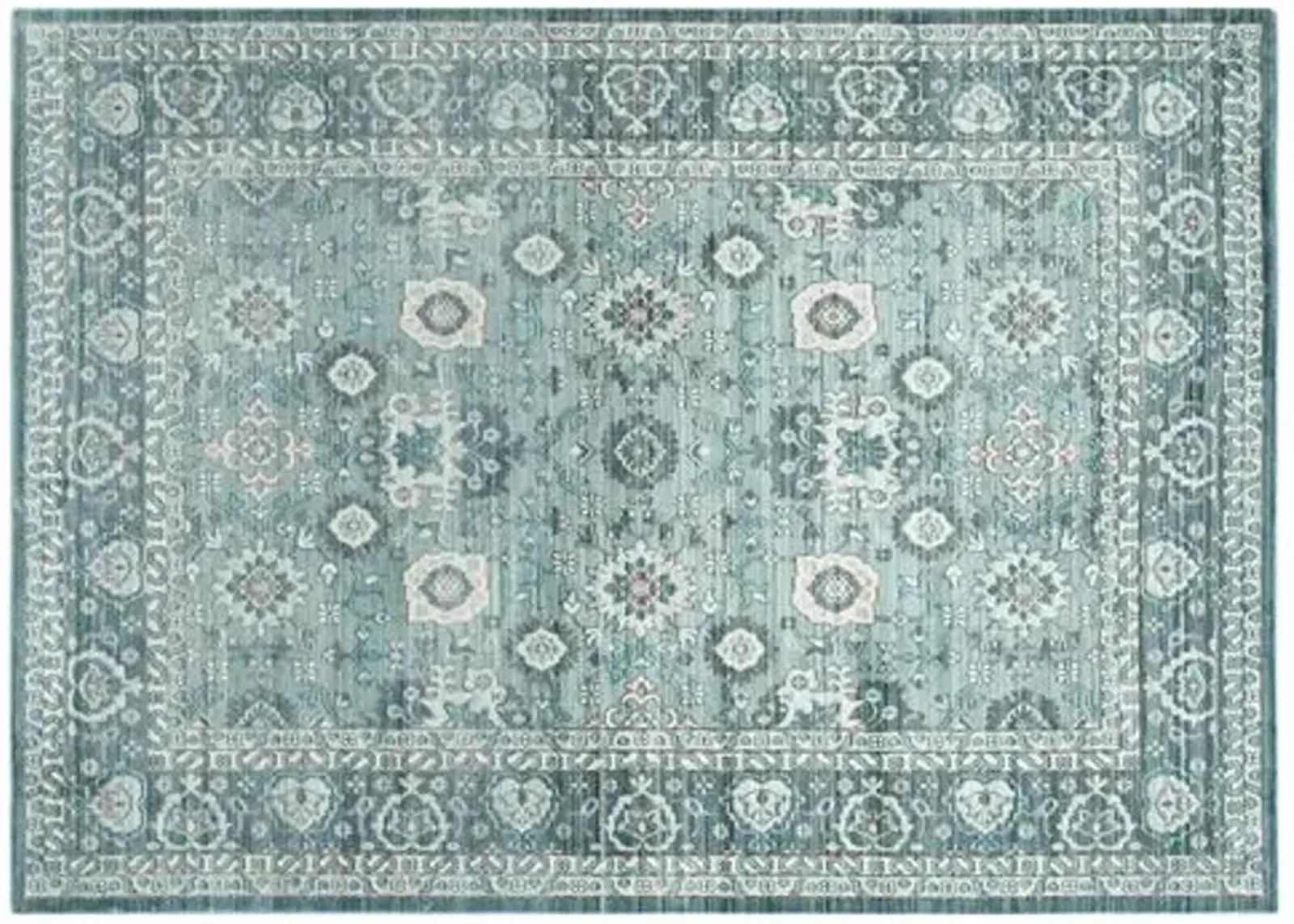 Akram Rug - Alpine Blue - Blue