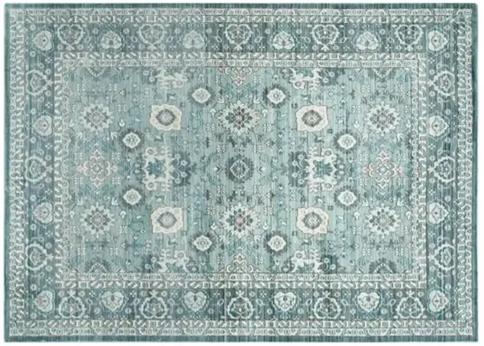 Akram Rug - Alpine Blue - Blue