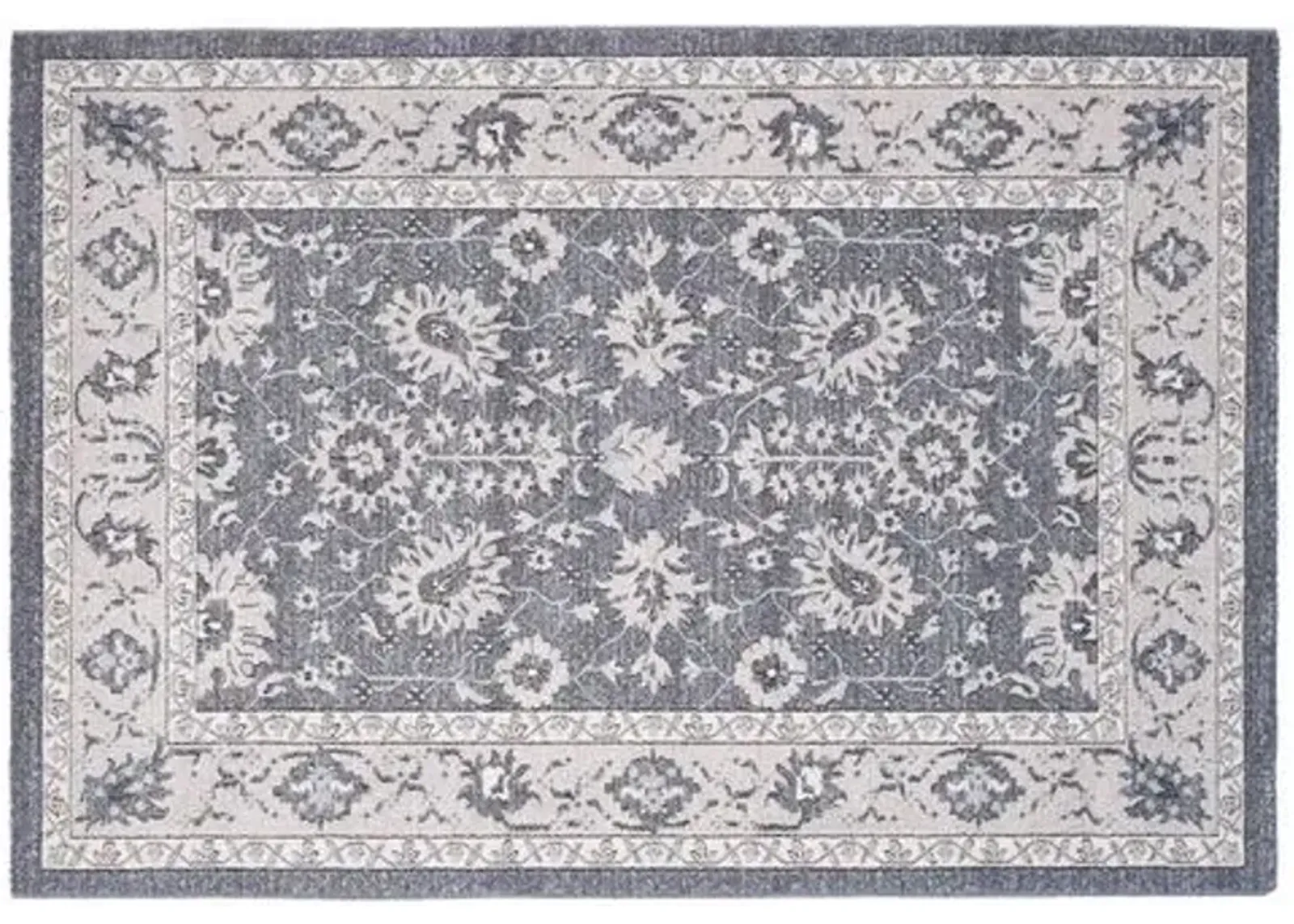 Landry Rug - Dark Gray/Beige - Gray