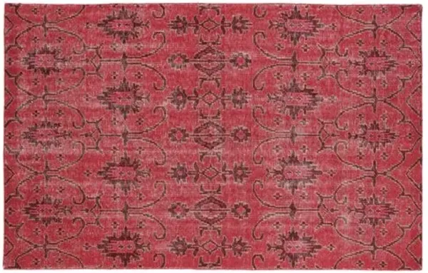 Talia Rug - Raspberry - Red - Red