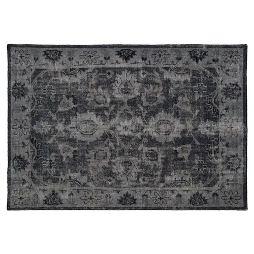 Mabel Rug - Black - Black