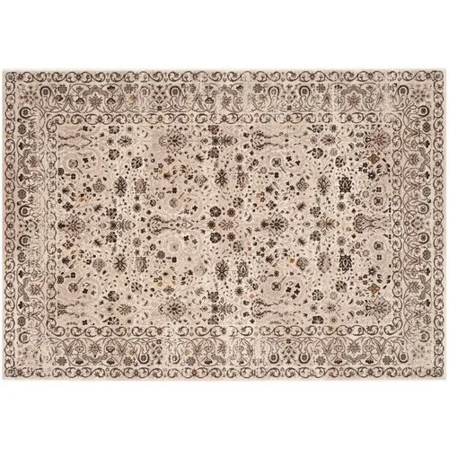 Xing Rug - Cream/Brown - Beige - Beige