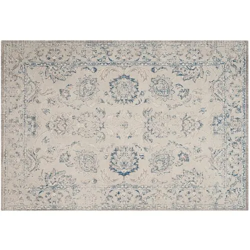 Wales Rug - Gray/Blue - Gray