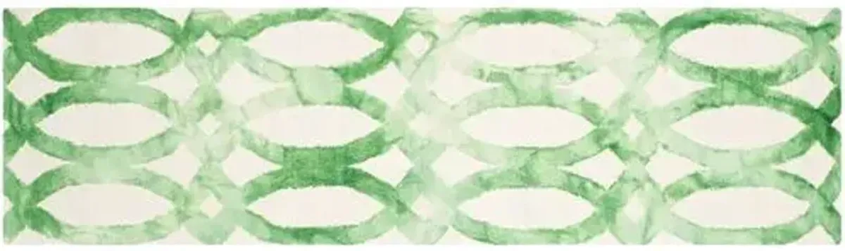 Iwona Rug - Ivory/Green - Green