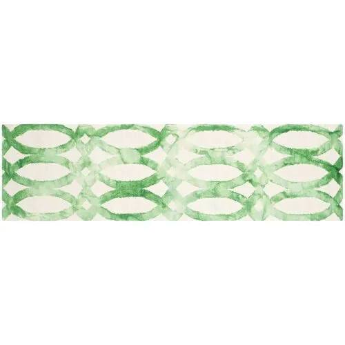 Iwona Rug - Ivory/Green - Green