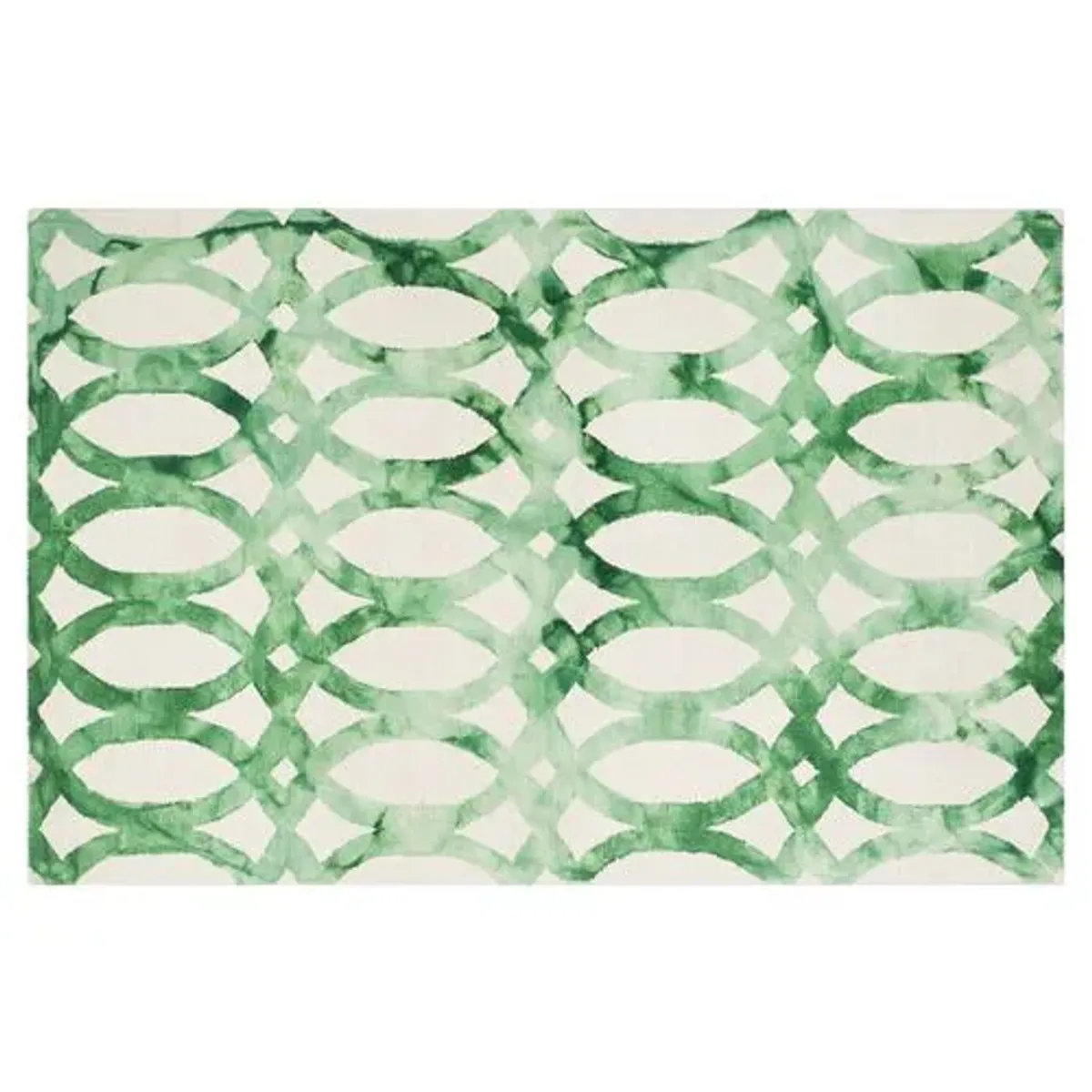 Iwona Rug - Ivory/Green - Green