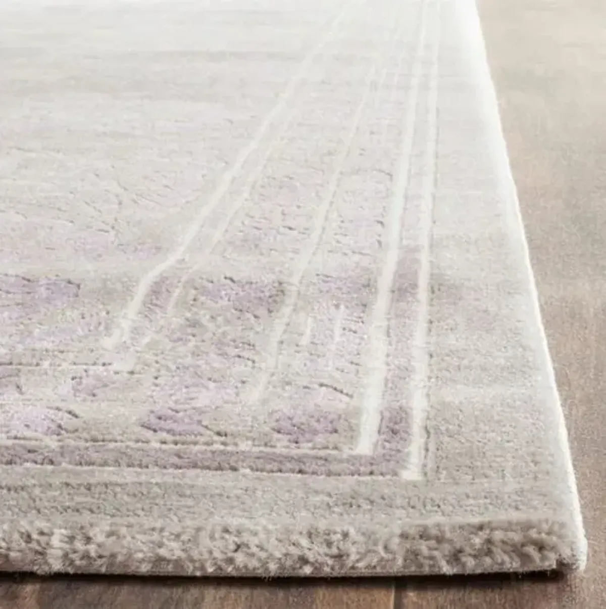 Marcelle Rug - Gray/Lavender - Purple - Purple