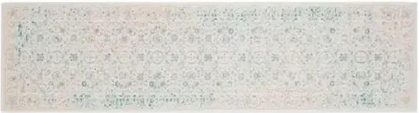 Nadette Rug - Turquoise/Ivory - Blue - Blue