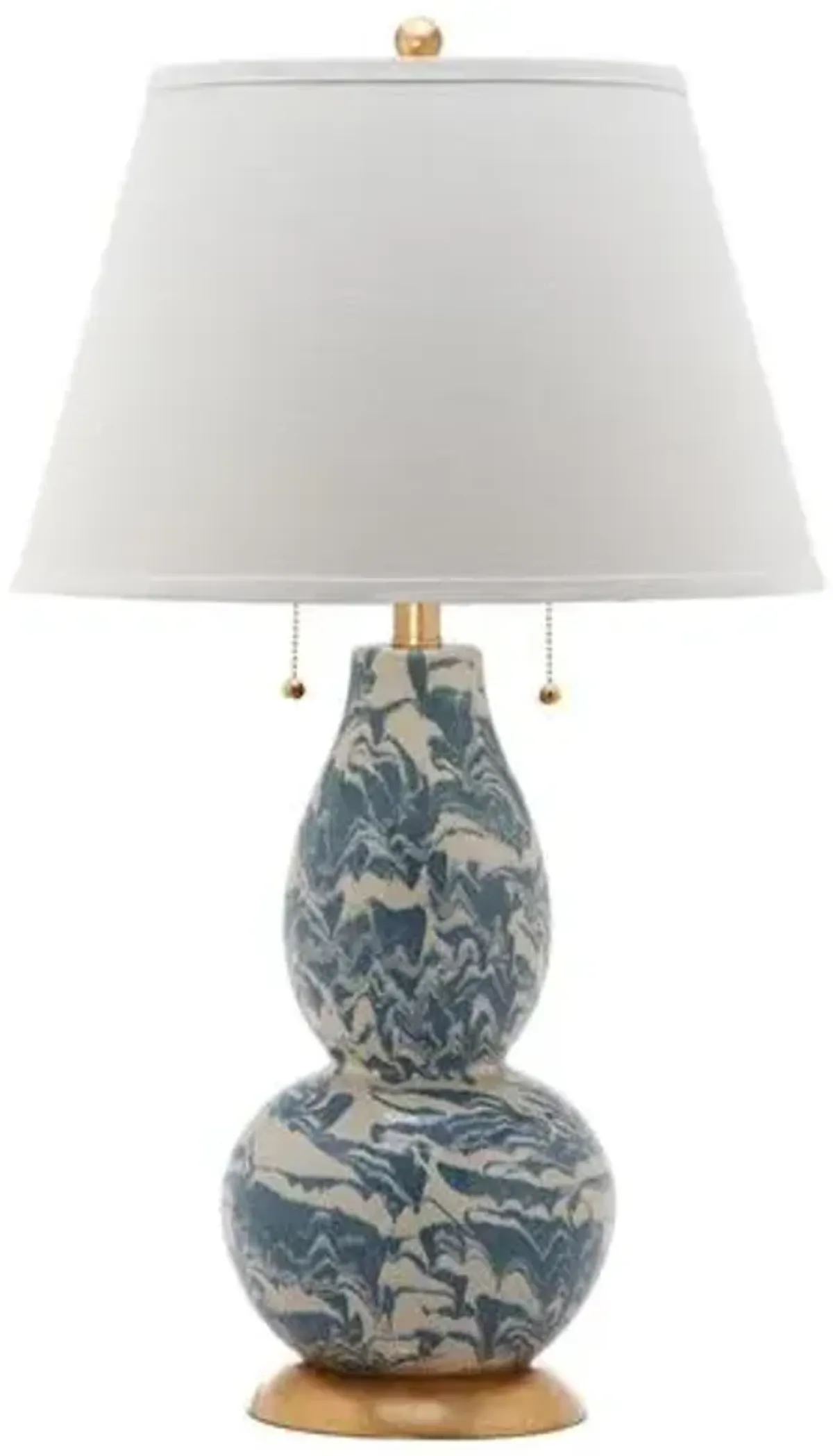 Set of 2 Libby Table Lamps - Blue