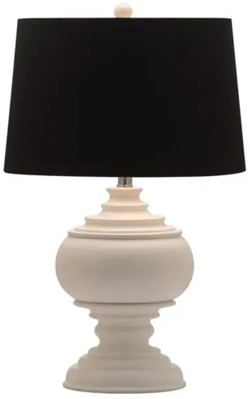 Callaway Table Lamp - White