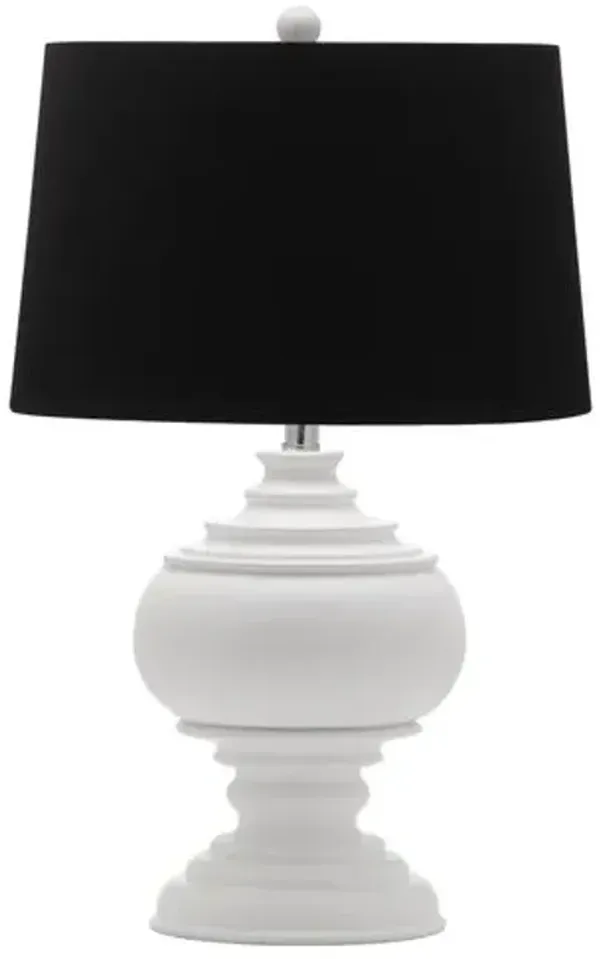 Callaway Table Lamp - White