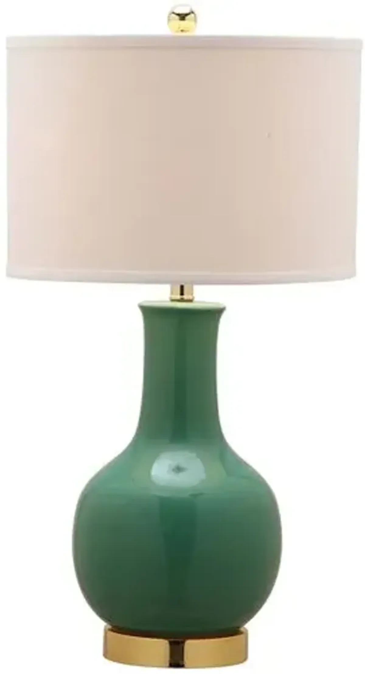 Evelyn Table Lamp - Emerald