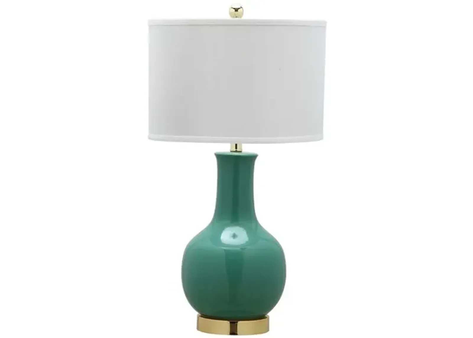 Evelyn Table Lamp - Emerald