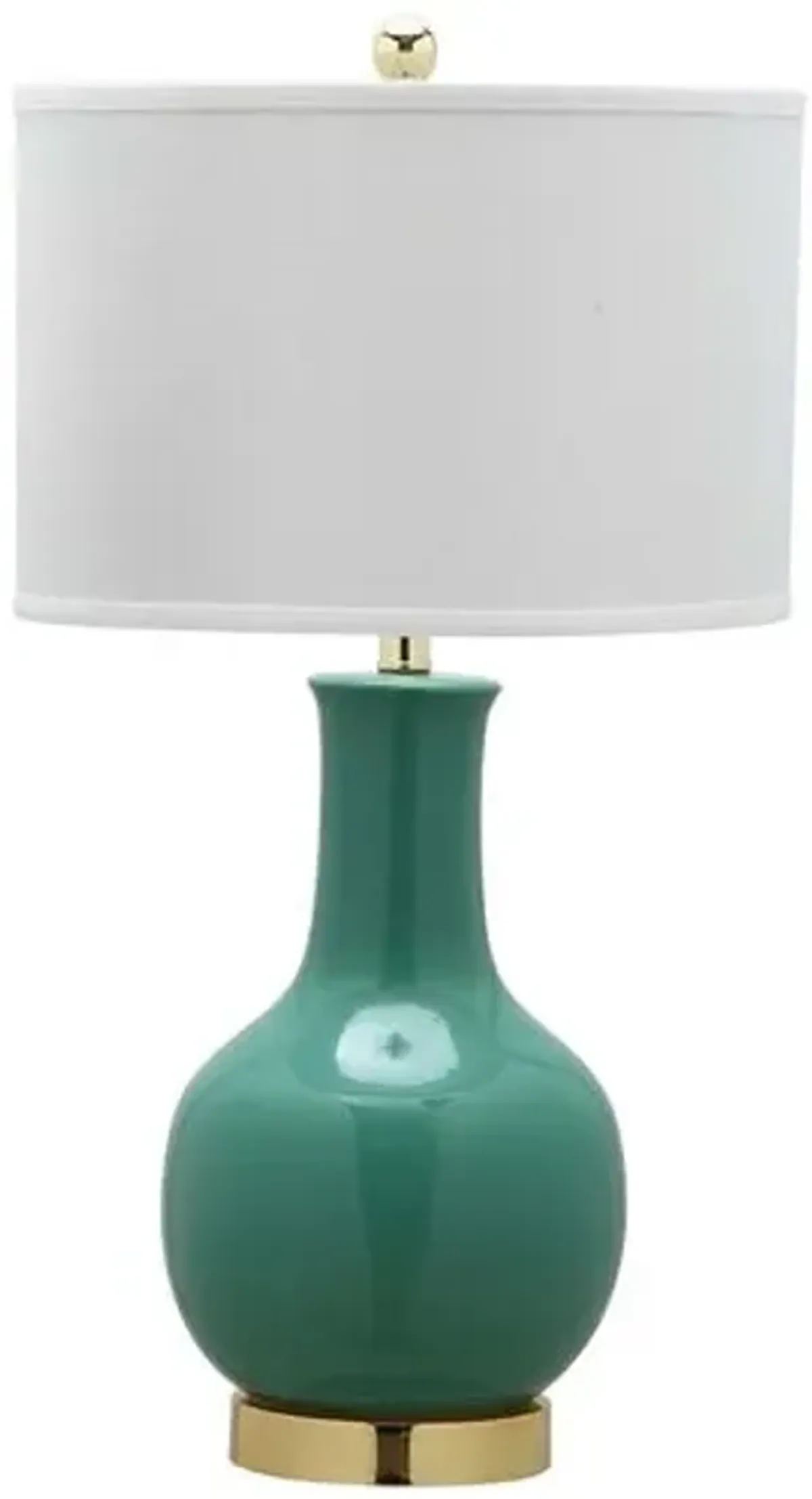 Evelyn Table Lamp - Emerald