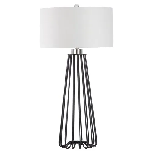 Set of 2 Estee Table Lamp - Black