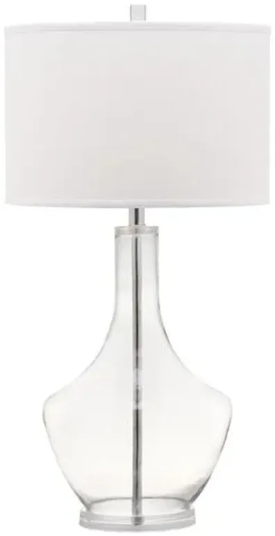 Alexie Buffet Lamp - Clear Glass