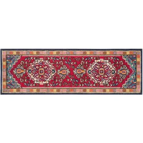 Noella Rug - Red/Turquoise - Red