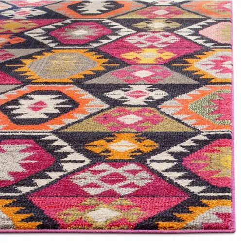 Ogden Rug - Pink - Pink