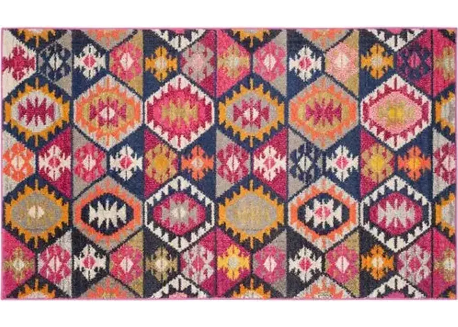 Ogden Rug - Pink - Pink