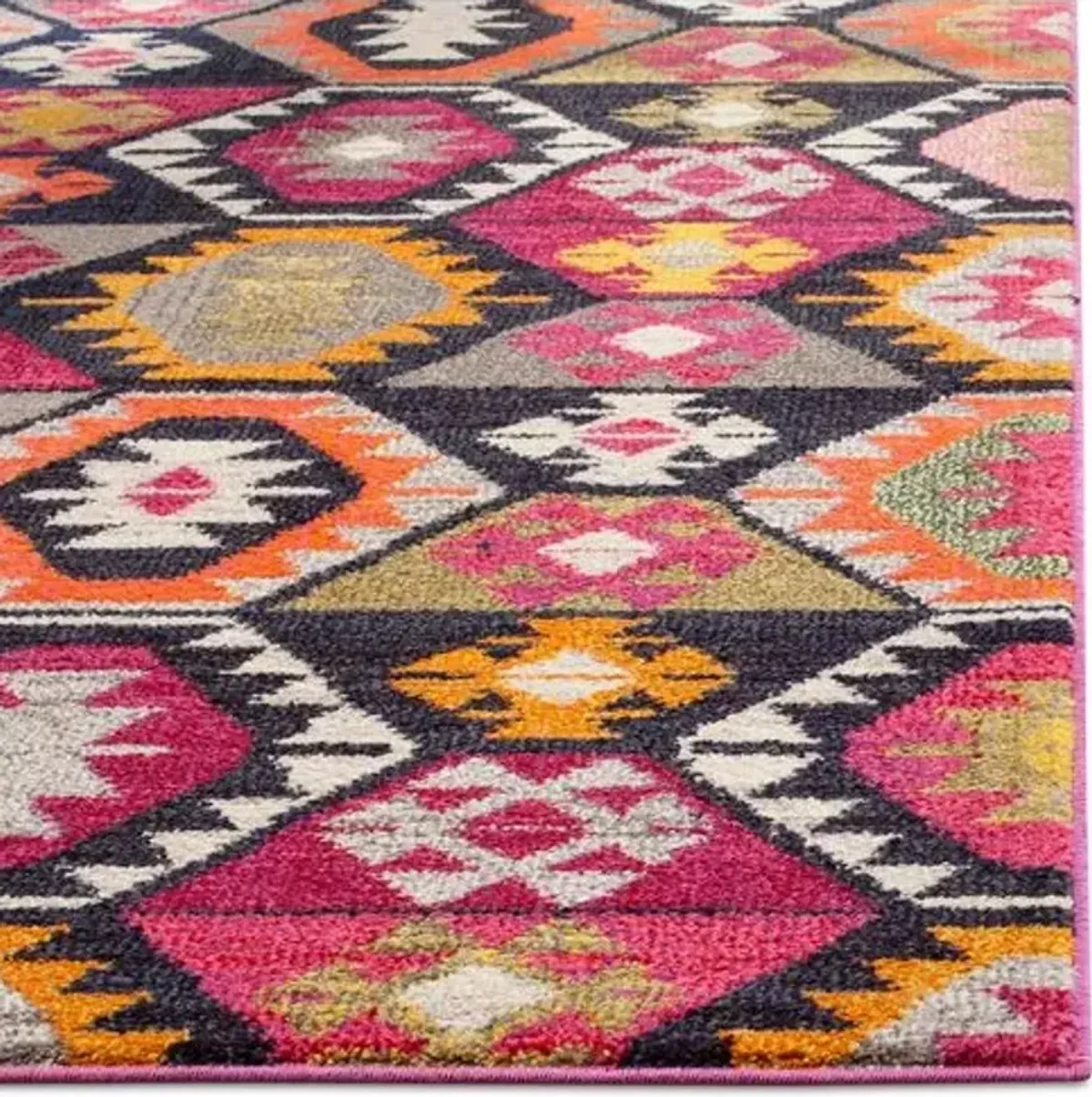 Ogden Rug - Pink - Pink