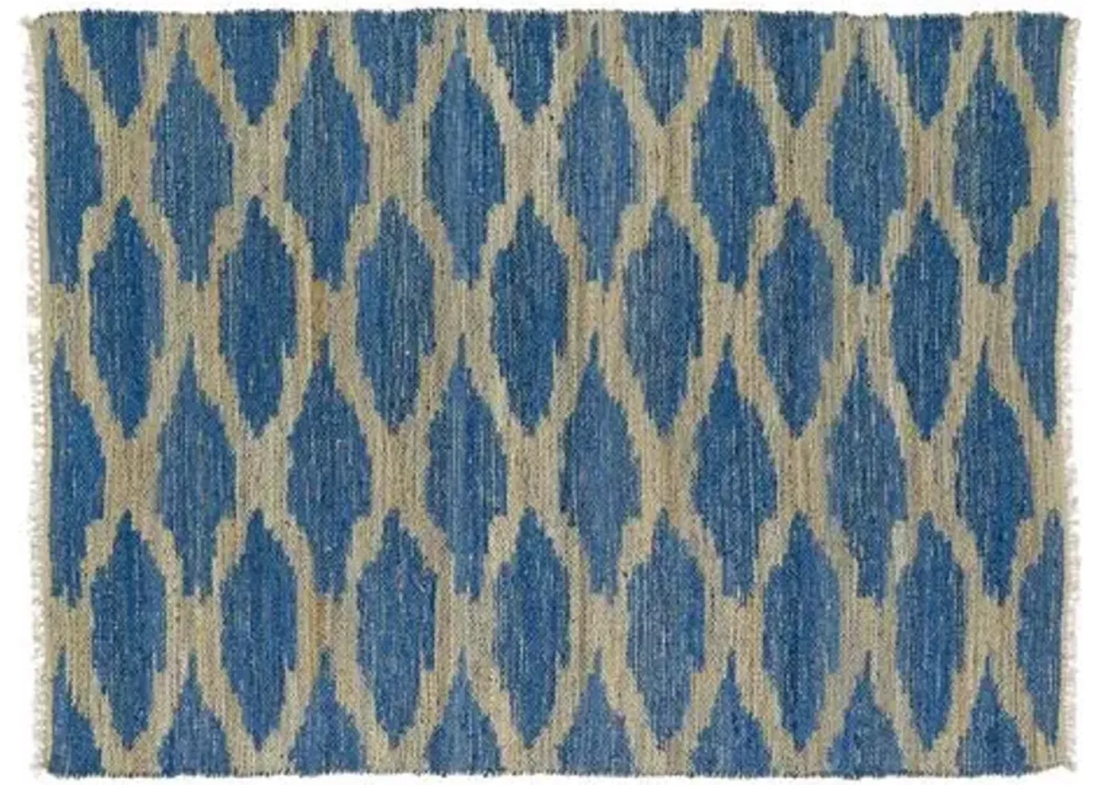 Aberta Jute-Blend Rug - Navy - Blue - Blue