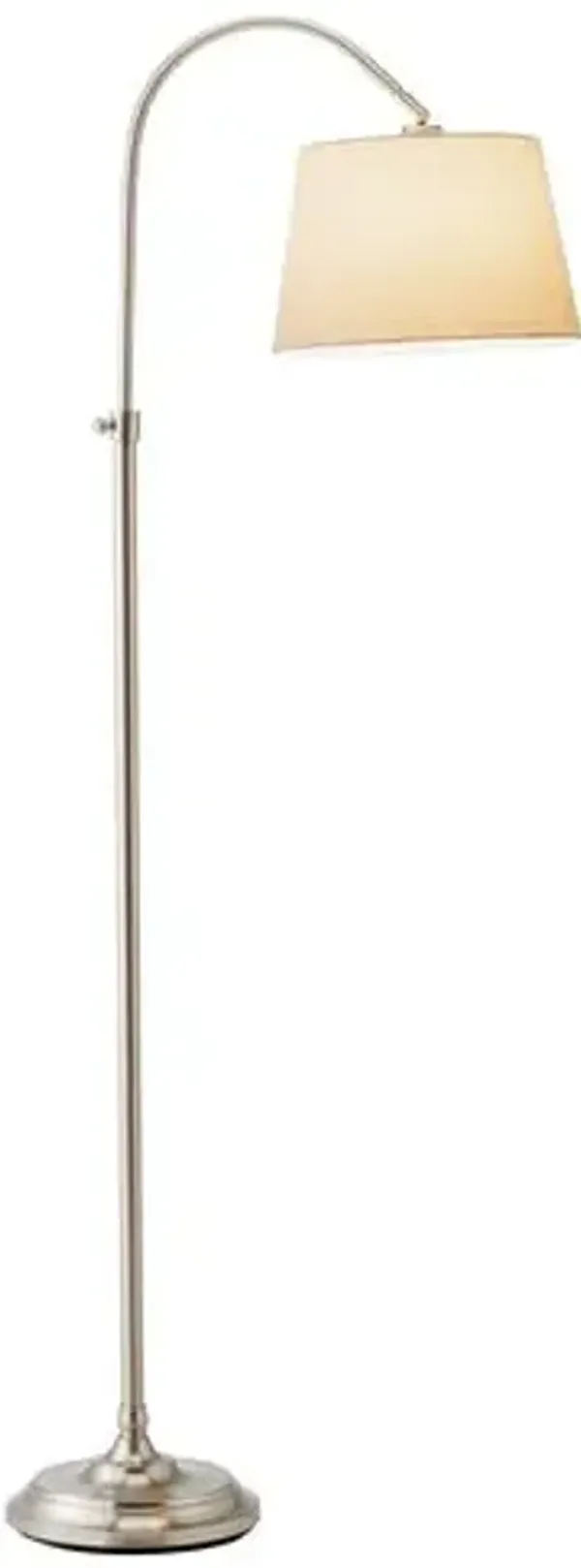 Bonnie Floor Lamp - Satin Steel