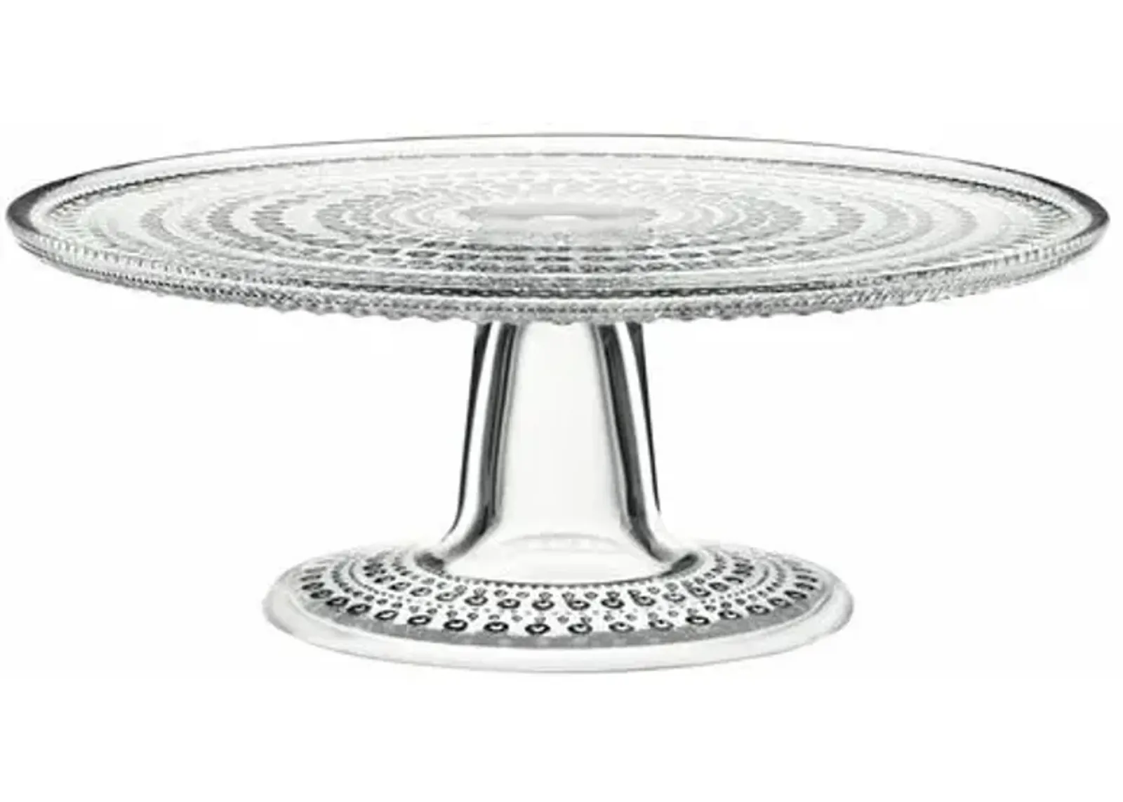 Kastehelmi Cake Stand - Clear - Iittala