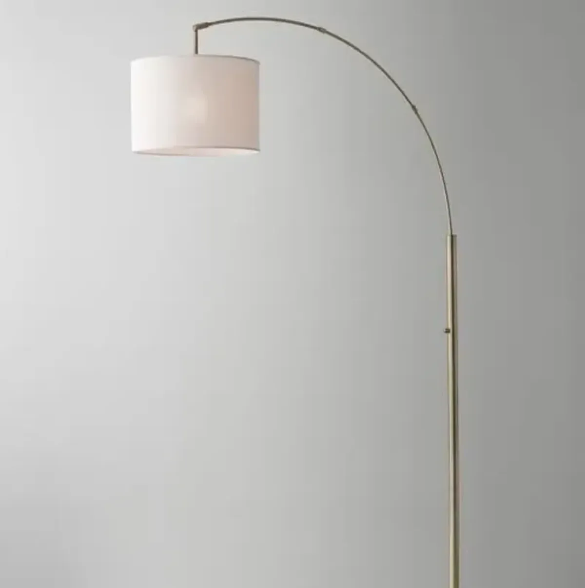 Bowery Arc Floor Lamp - White