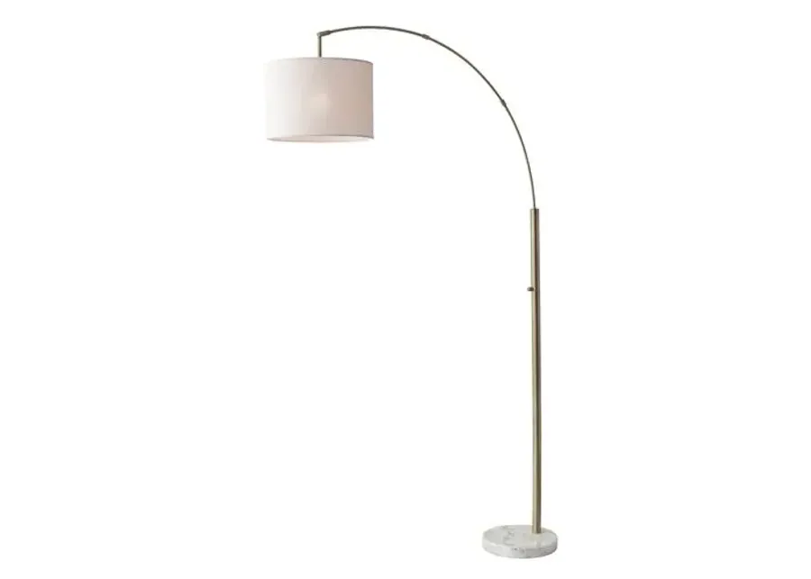 Bowery Arc Floor Lamp - White