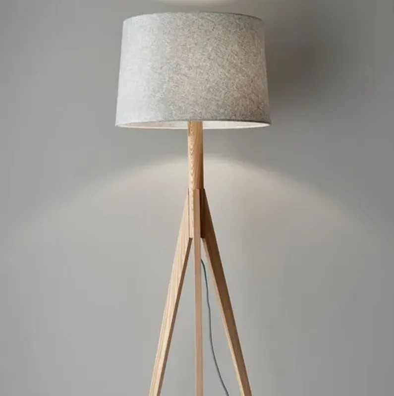 Eva Tripod Floor Lamp - Natural