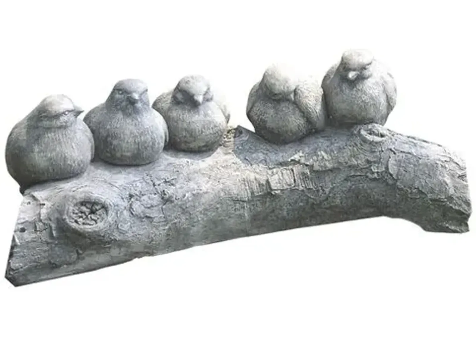 Birds on a Log - Greystone - Campania International - Gray