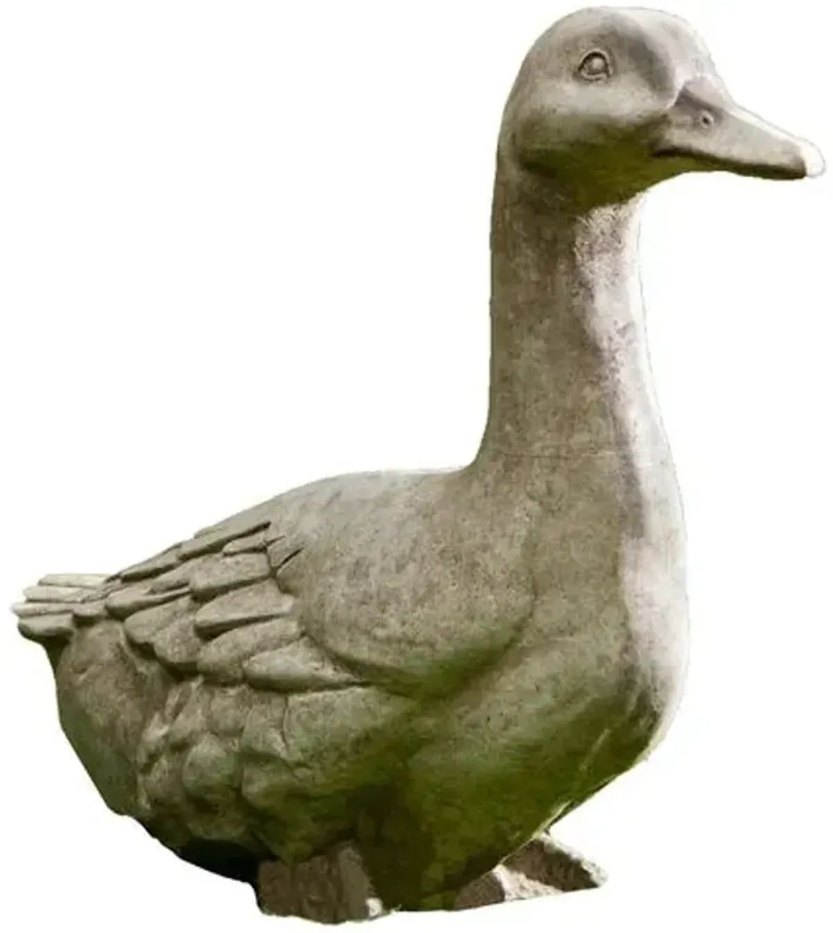 13" Quackers Outdoor Statue - Gray - Campania International