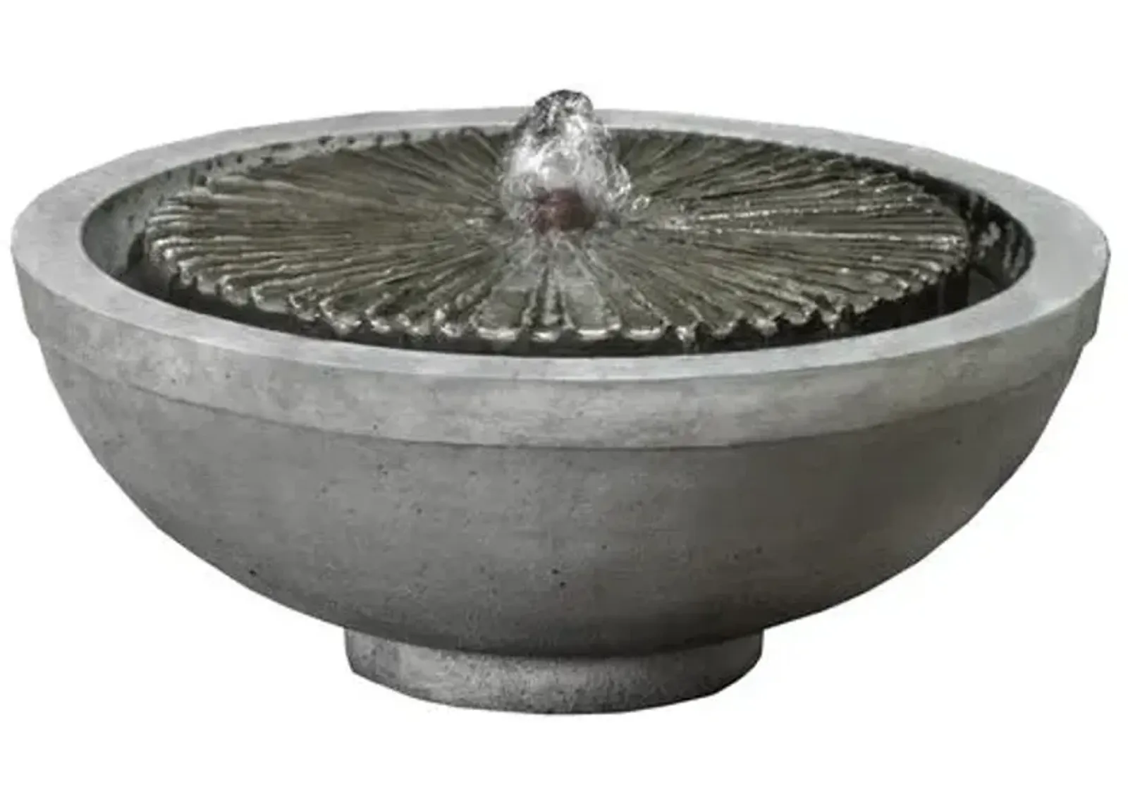 16" Equinox Garden Terrace Fountain - Campania International - Gray