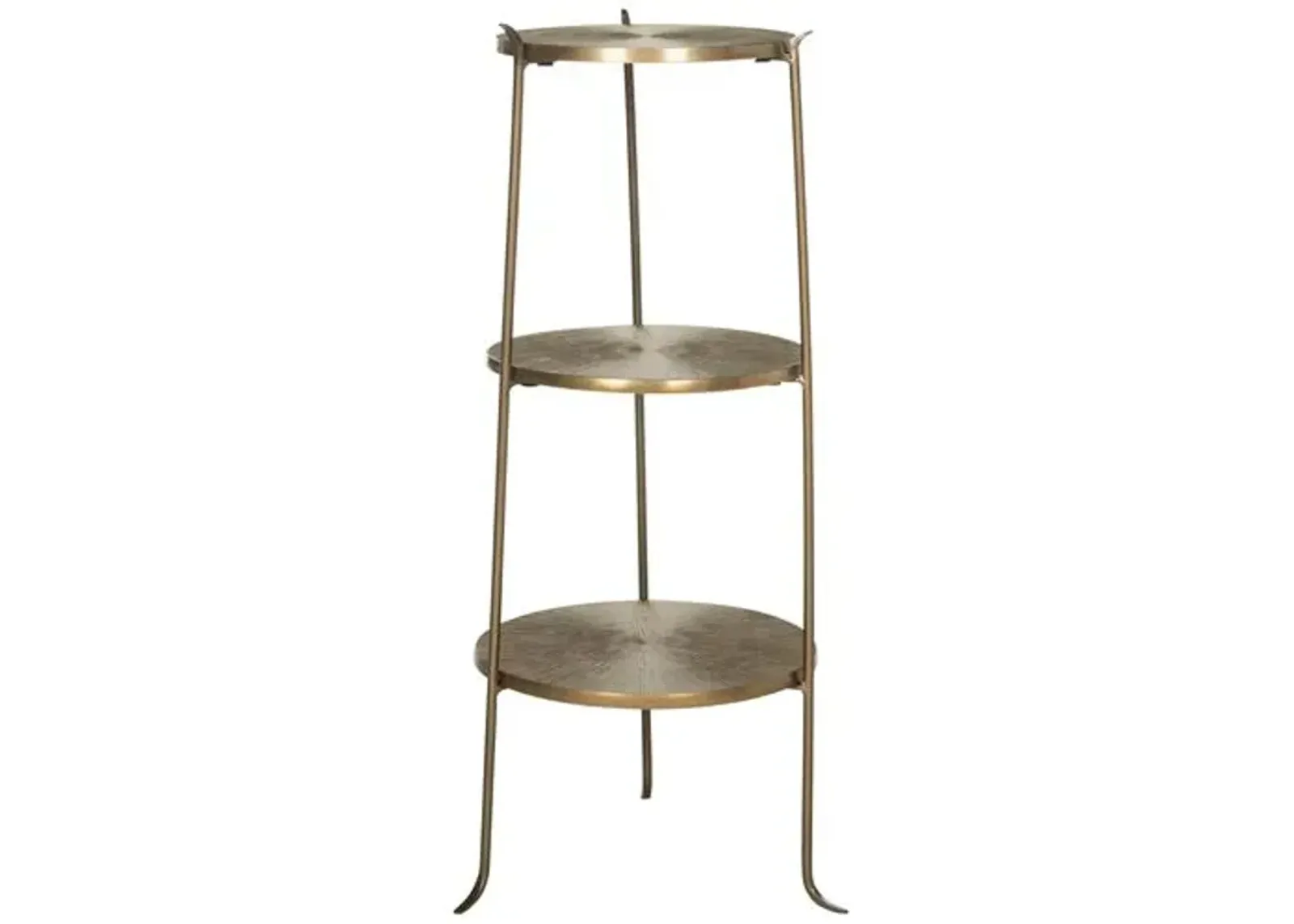 Grae Side Table - Brass