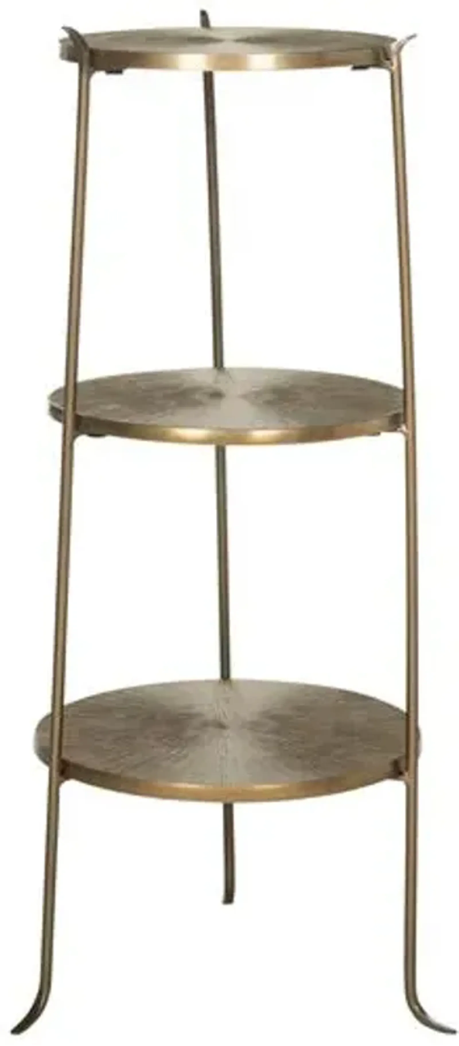 Grae Side Table - Brass