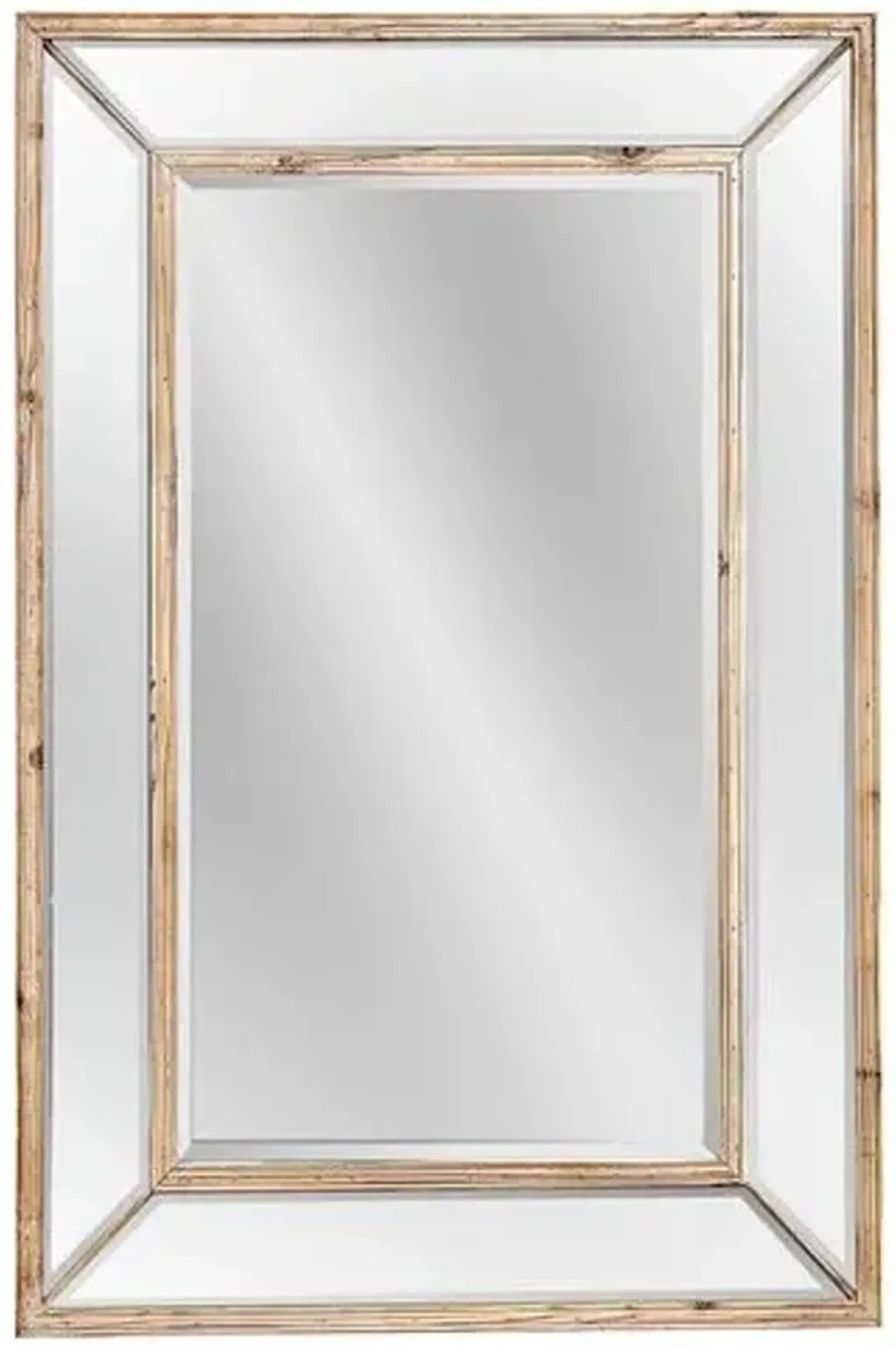 Wellen Oversized Wall Mirror - Natural