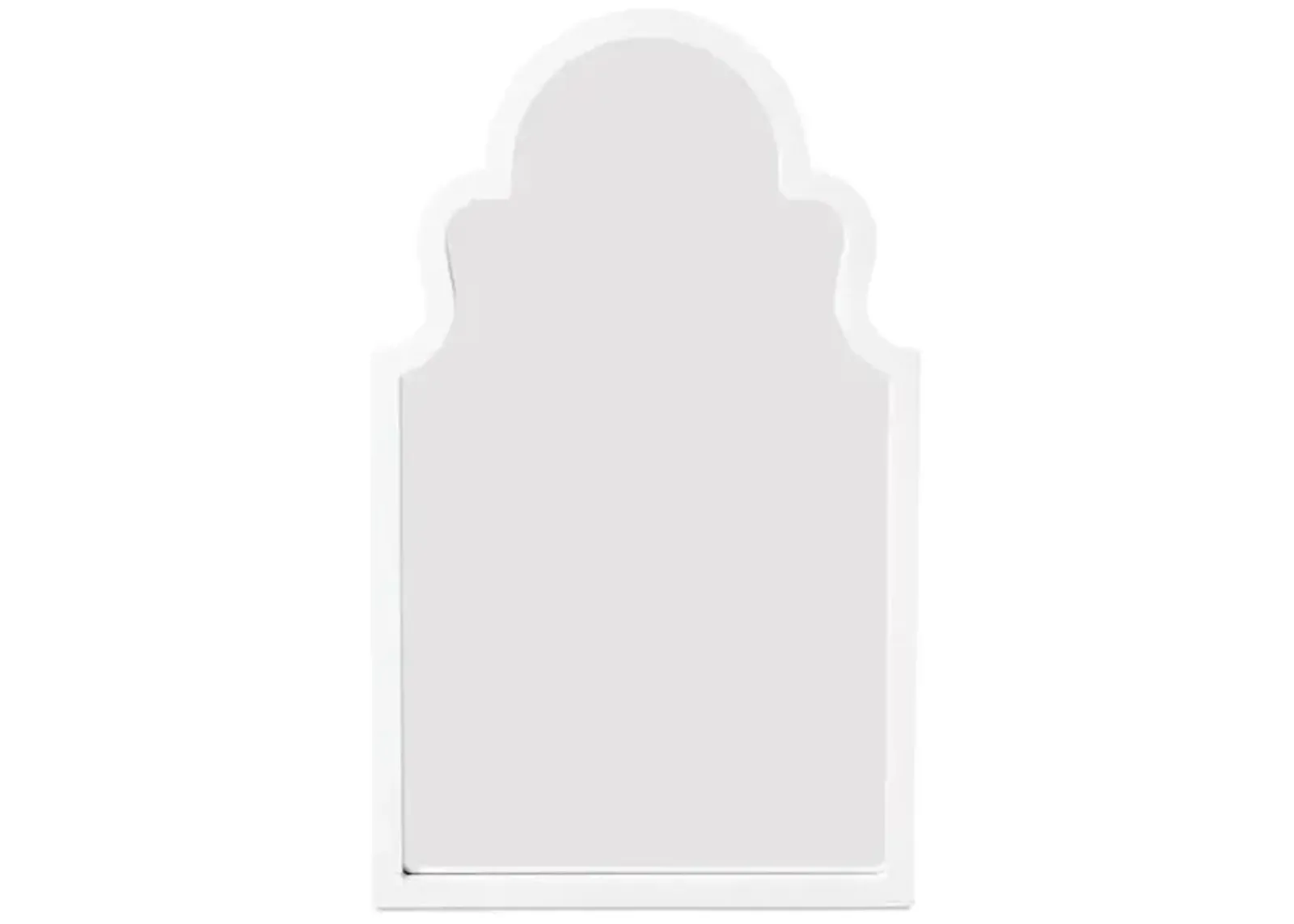 Elberta Wall Mirror - White