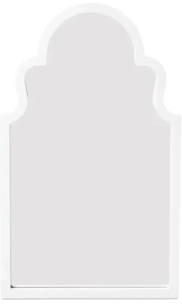 Elberta Wall Mirror - White