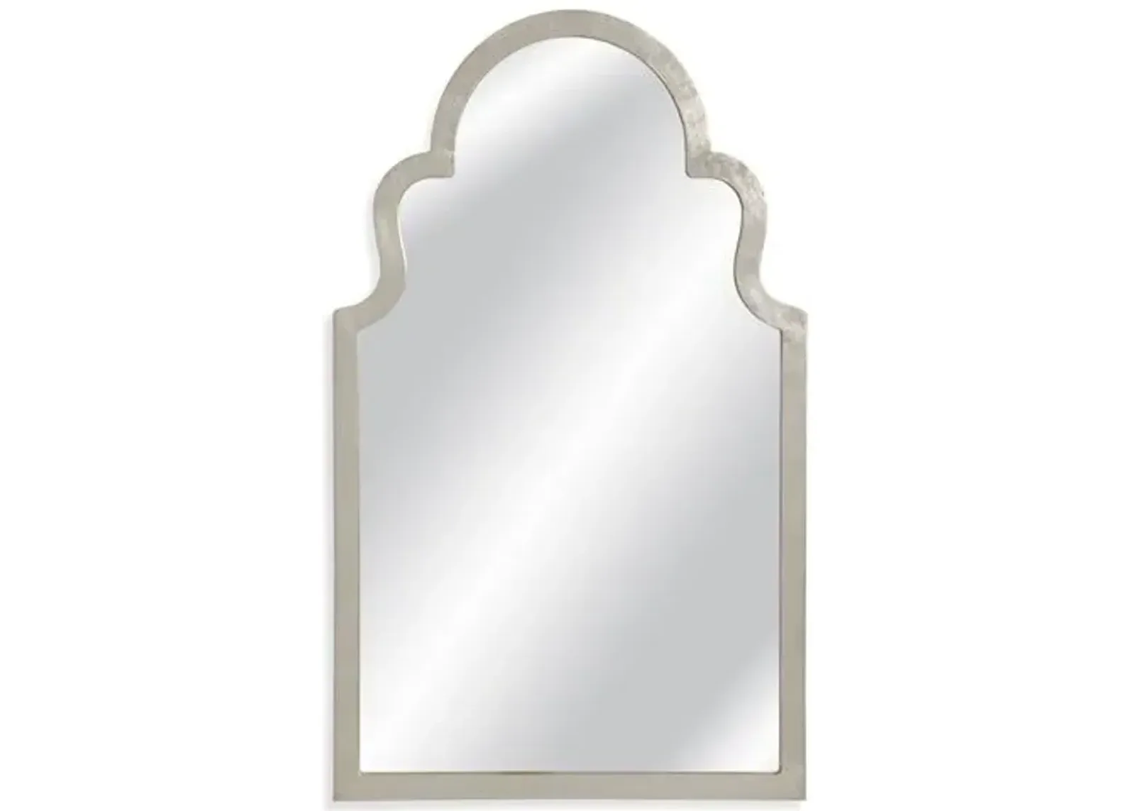 Elberta Wall Mirror - Silver Leaf