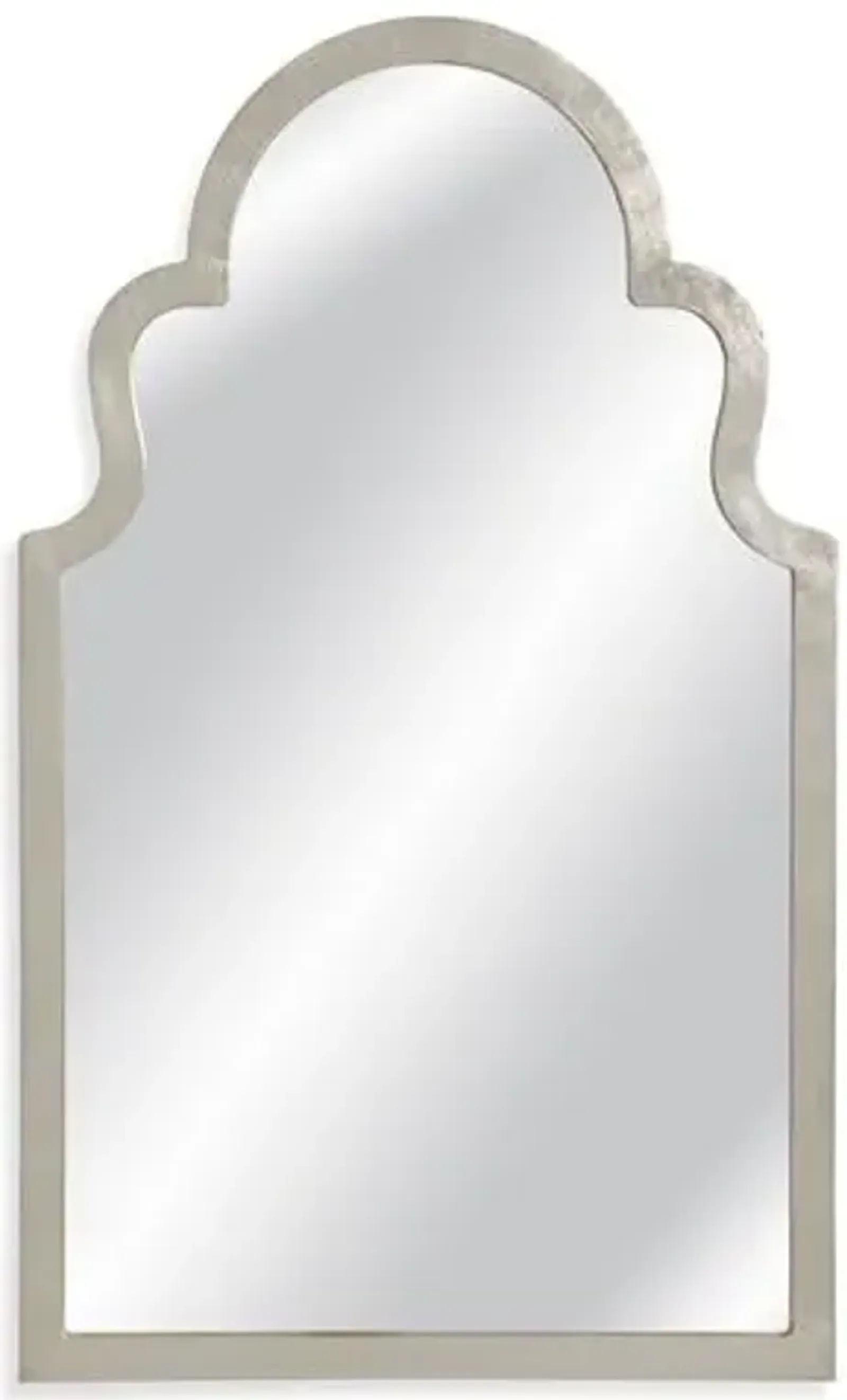 Elberta Wall Mirror - Silver Leaf