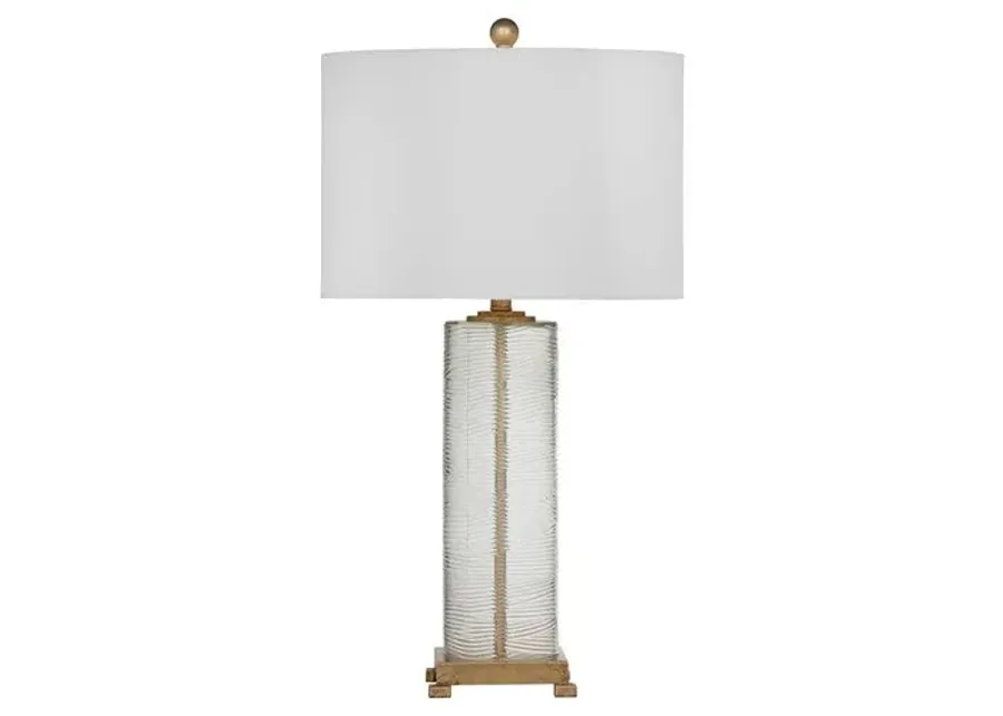 Lucy Table Lamp - Gold Leaf