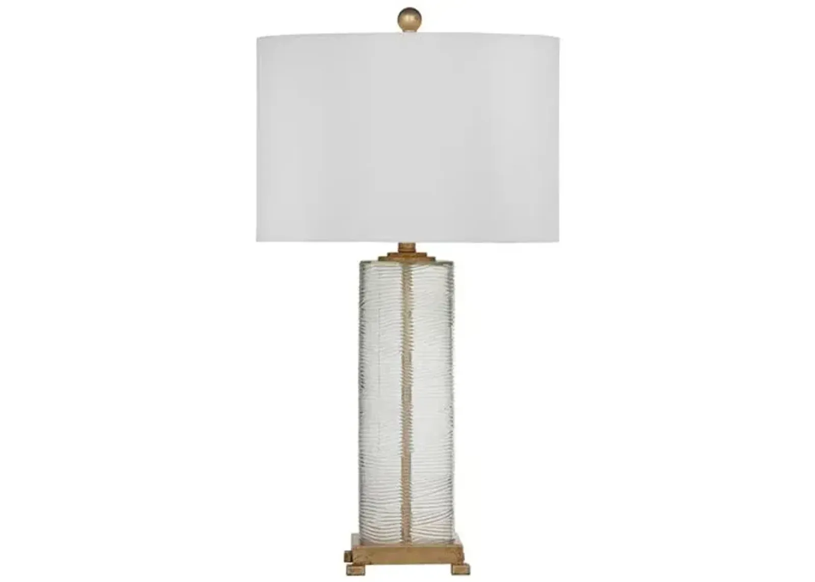 Lucy Table Lamp - Gold Leaf