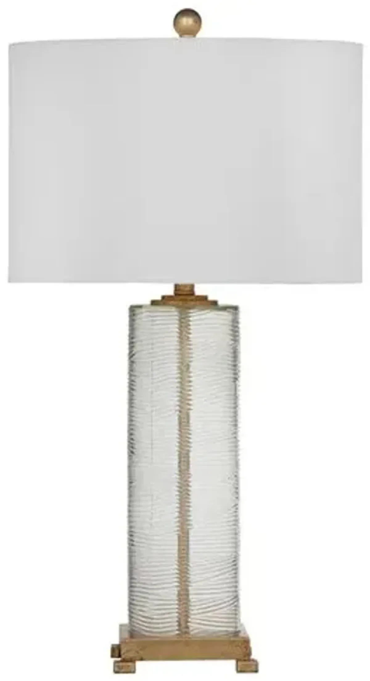 Lucy Table Lamp - Gold Leaf