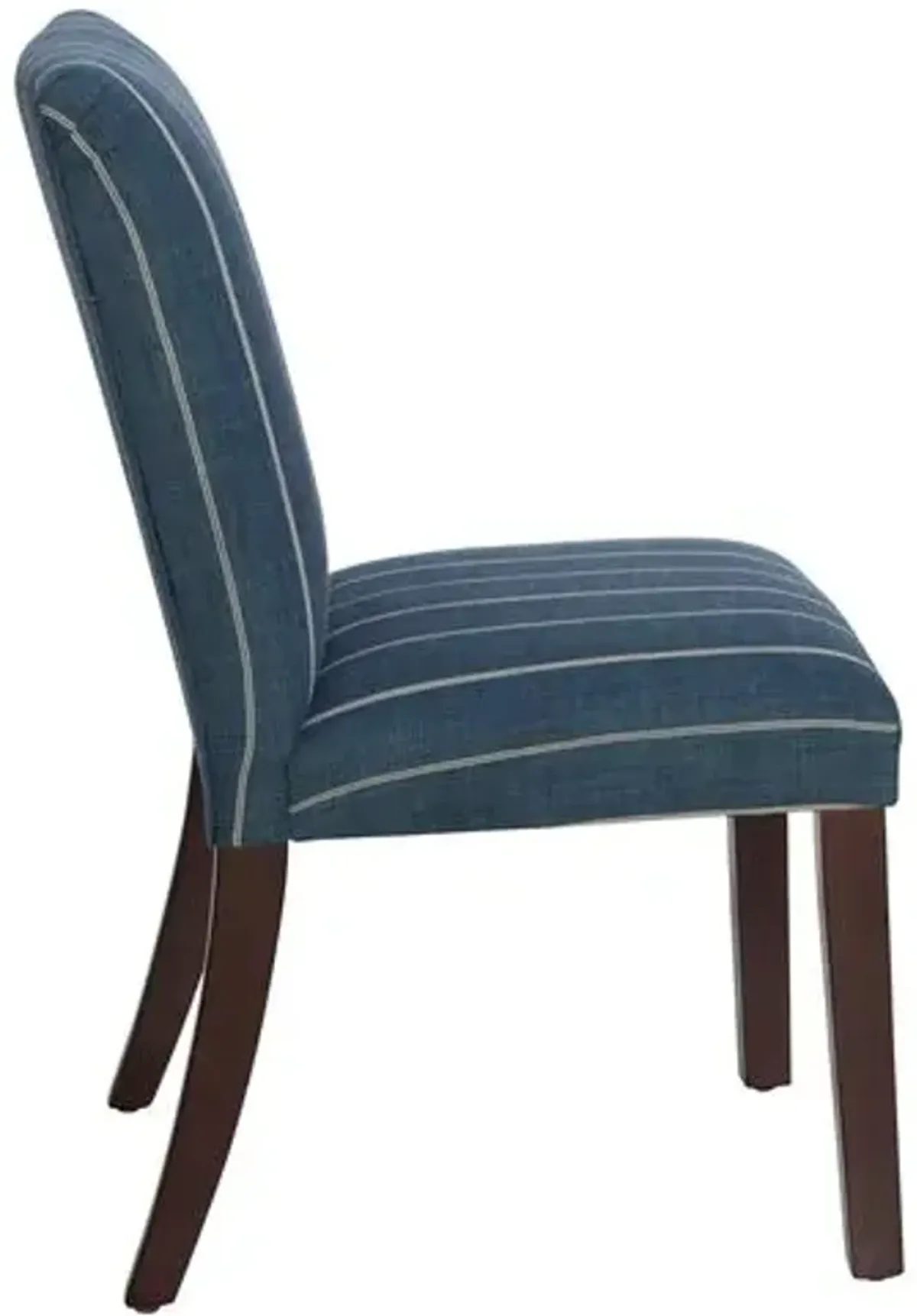 Shannon Side Chair - Fritz Indigo - Handcrafted - Blue