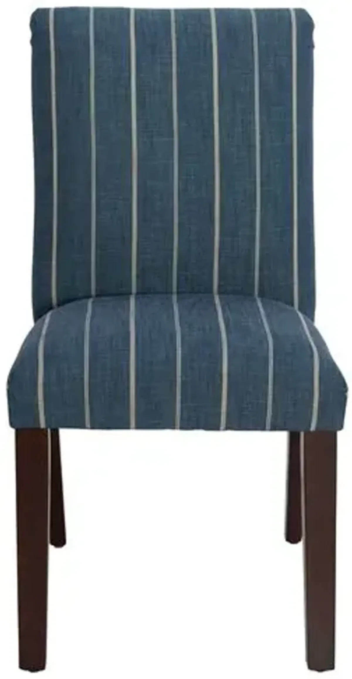 Shannon Side Chair - Fritz Indigo - Handcrafted - Blue