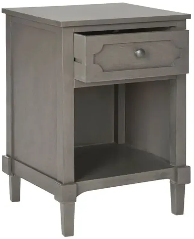 Eva Nightstand - Gray