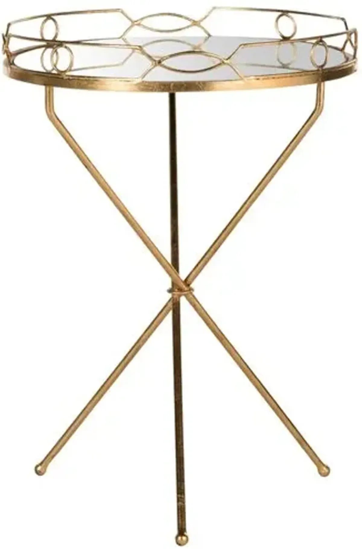 Harvey Side Table - Gold